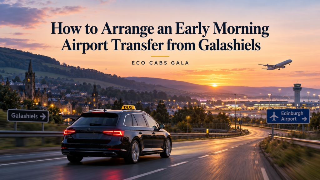 How to Arrange an Early Morning Airport Transfer from Galashiels